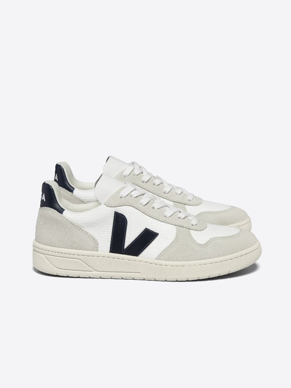 Veja V-10 B-mesh white nautico sneakers tennis shoes